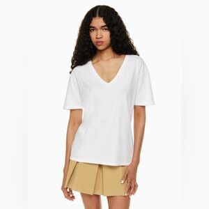 Aritzia Wilfred Free | Draven T-Shirt | Grey | Size S